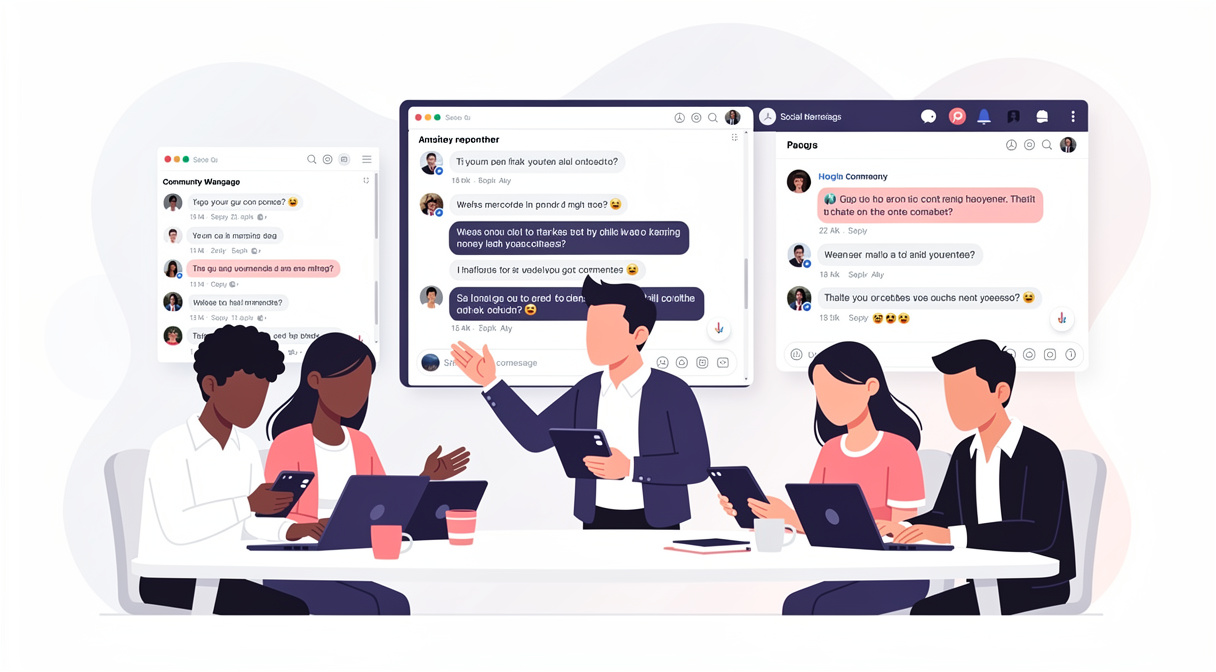 Community Management für KMU: Antworten, Moderieren, Binden