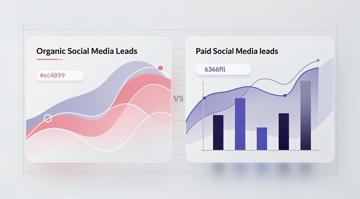 Organische Leads vs. Paid Social: Wann welcher Weg