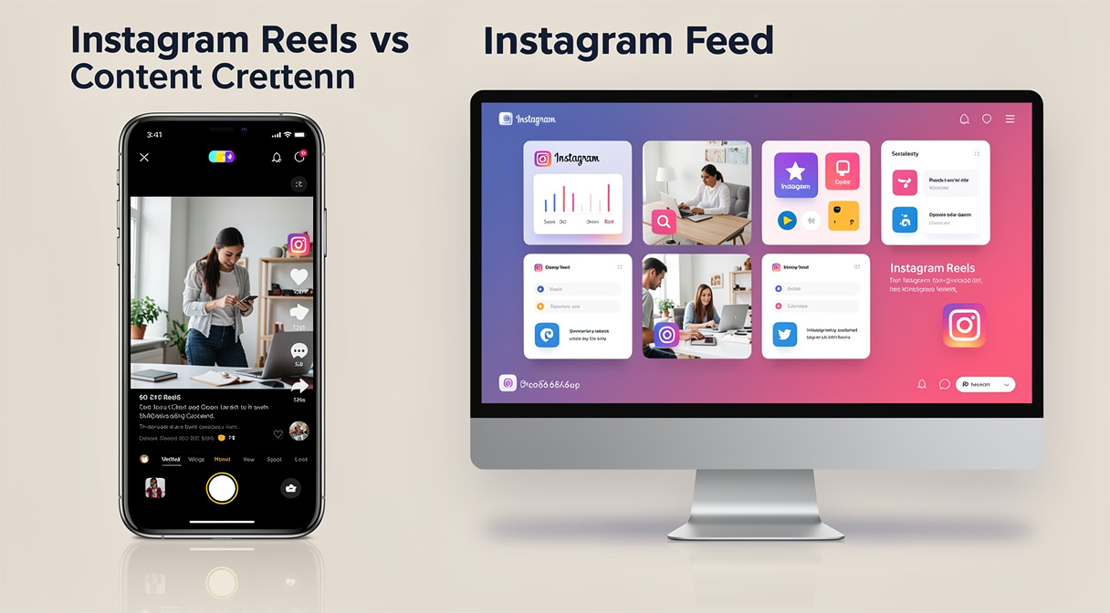 Reels vs. Feed: Wann welches Format auf Instagram Sinn macht